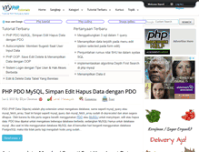Tablet Screenshot of myphptutorials.com